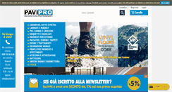 Desktop Screenshot of pavipro.it